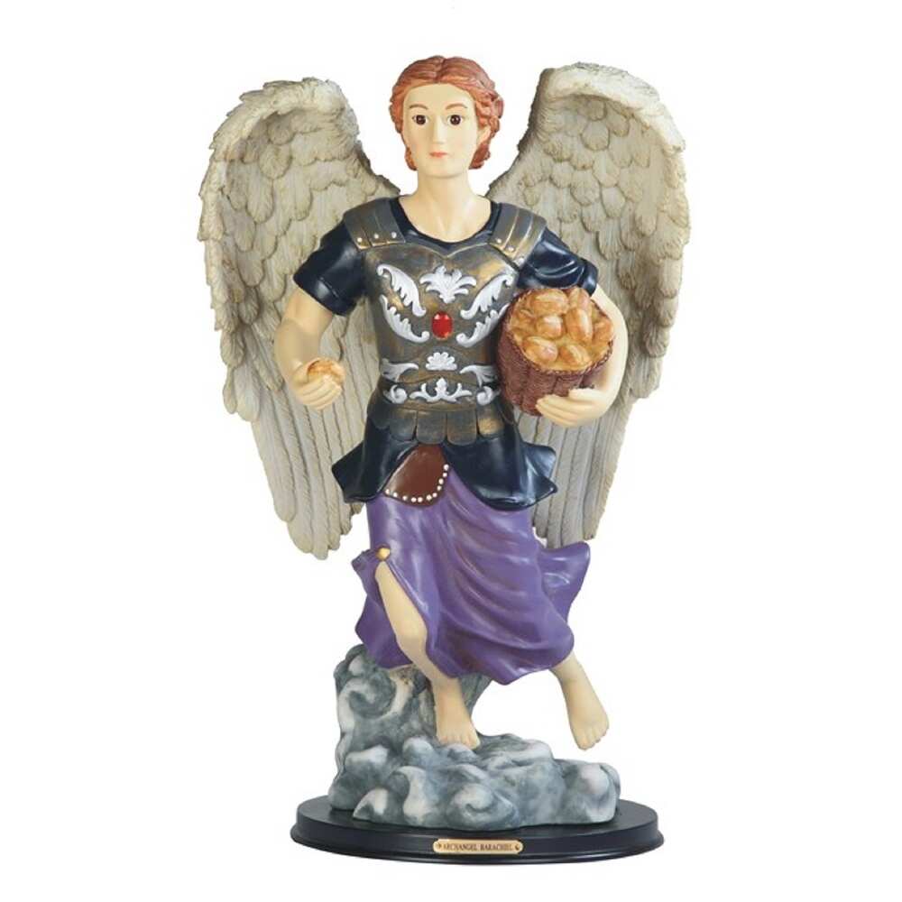 Q Max 24 H Archangel Barachiel Statue Chief Of The Guardian Angels Holy Figurine Religious Decoration On Sale Overstock 32433433
