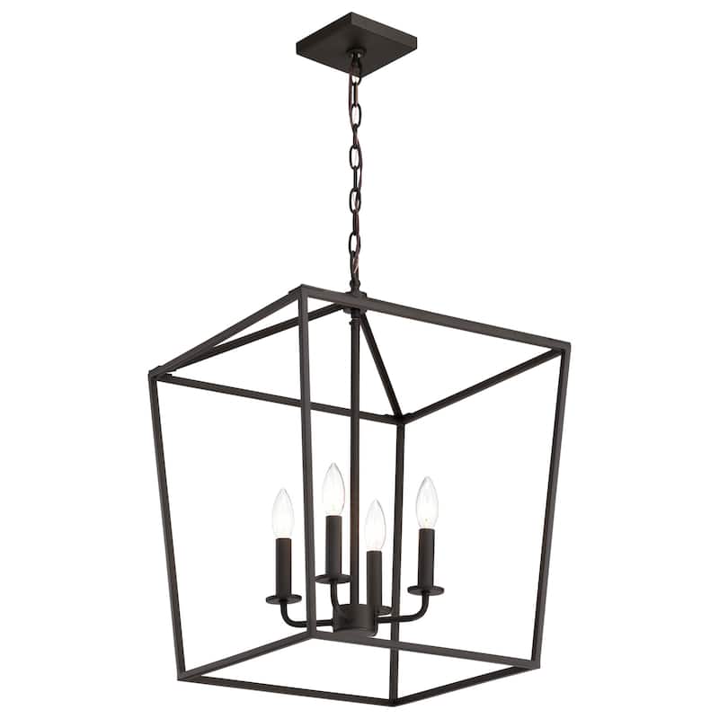 Nuvo Lighting 60/7932 Emma 4 Light 20" Wide Taper Candle Pendant