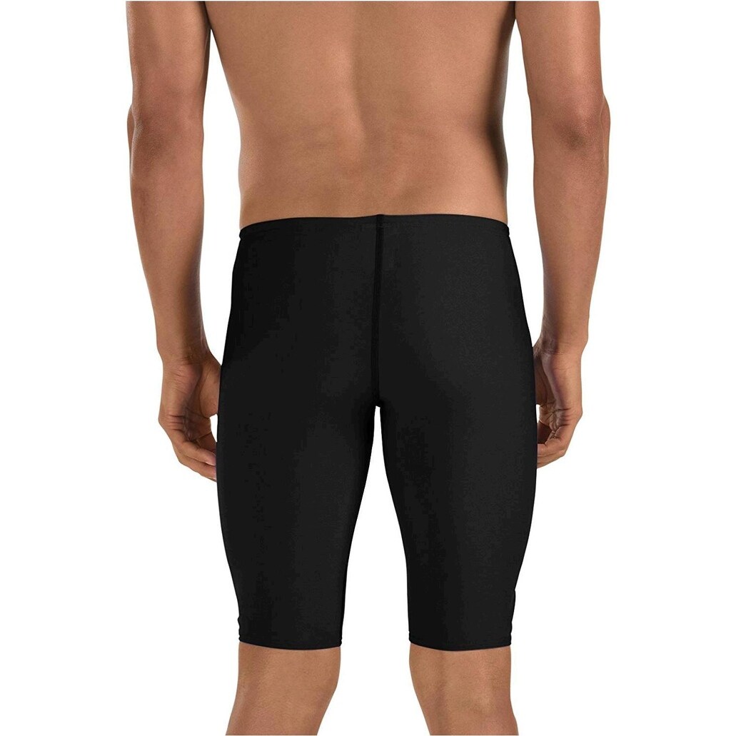 Speedo Male Jammer Swimsuit - Endurance- Polyester Solid - 36