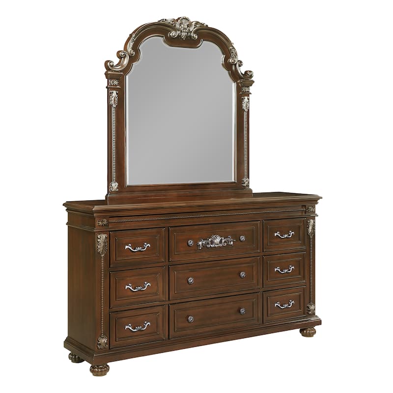 Isabella Brown Bedroom Set
