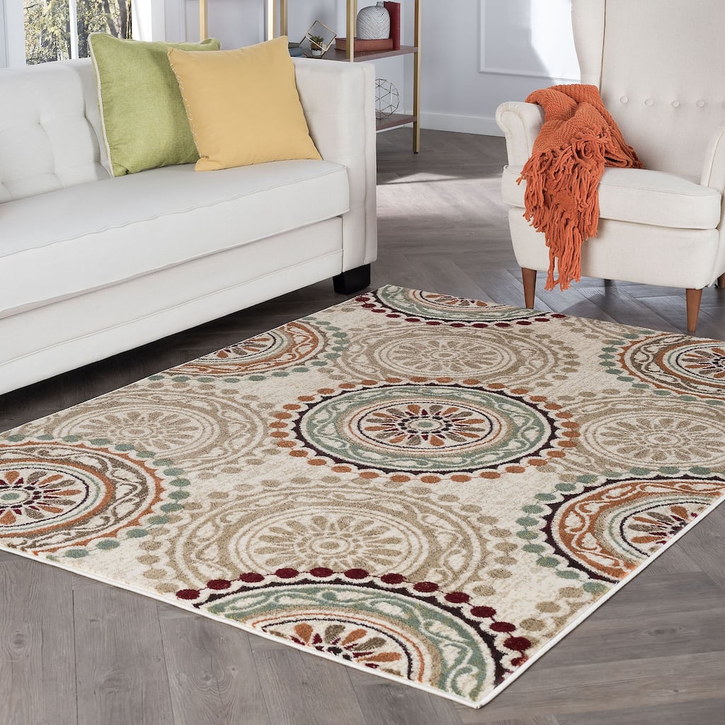 Decora Modern & Contemporary Geometric Indoor Area Rug
