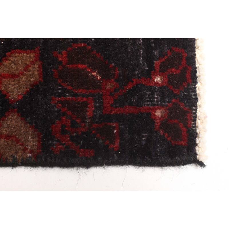 ECARPETGALLERY Hand-knotted Konya Anatolian Dark Red Wool Rug - 4'11 x 6'8