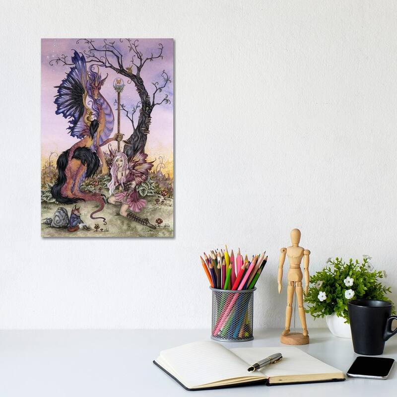 iCanvas "Gathering At Dawn" by Amy Brown Canvas Print - 12x8x0.75