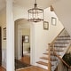 preview thumbnail 3 of 11, The Gray Barn Farmhouse 6-Light Rustic Drum Chandelier Island Light for Dining Room - W21.5"x H28"