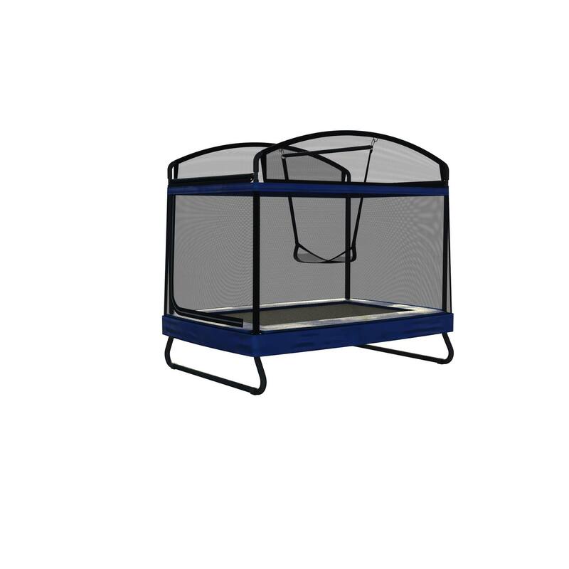 4*6ft trampoline with guard net+swing