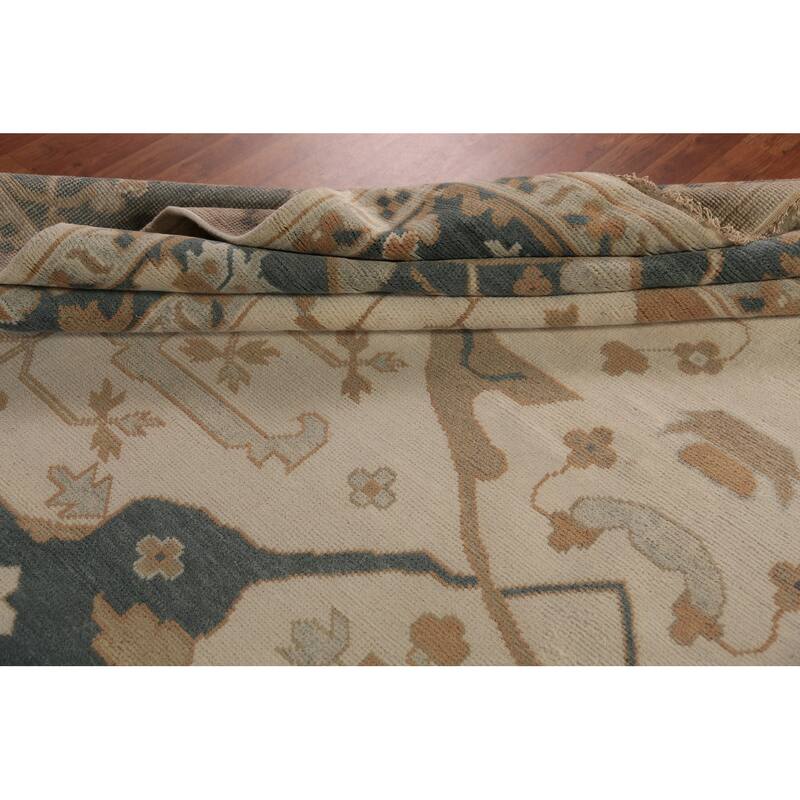 Oushak Oriental Large Area Rug Handmade Wool Carpet - 12'0" x 15'0"