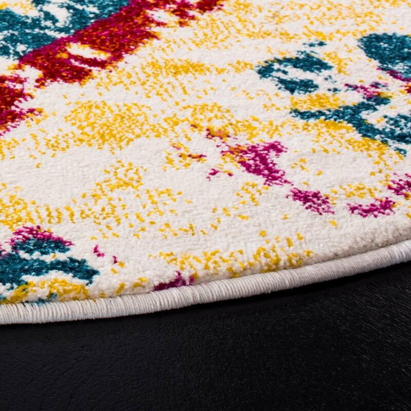 SAFAVIEH Watercolor Zafeiria Modern Abstract Rug