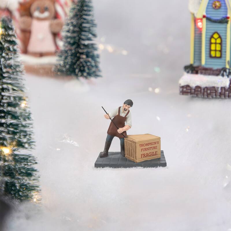 department 56 holiday furnishings christmas figurine #6011385