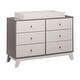 preview thumbnail 21 of 20, Little Seeds Rowan Valley Flint 6-Drawer Changing Table Grey