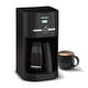 preview thumbnail 2 of 0, Cuisinart 12-Cup Programmable Coffeemaker, Black - 12 Cup 12 Cup - Black