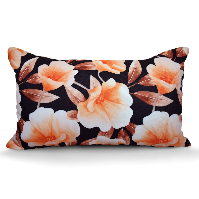 Premium Indoor/Outdoor Throw Pillows with Inserts for Patio Furniture, Chairs, and Indoor Décor |18''X18'' | 12''X20''