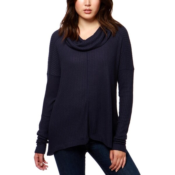 lucky brand cowl neck thermal