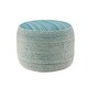 preview thumbnail 9 of 14, LR Home Tropical Textured and Distressed Pouf