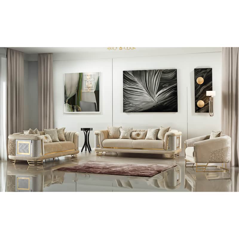 Renillo Upholstered Velvet Accent Chair