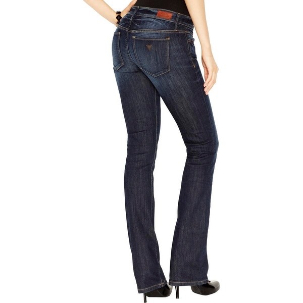 women's boot cut low rise jeans