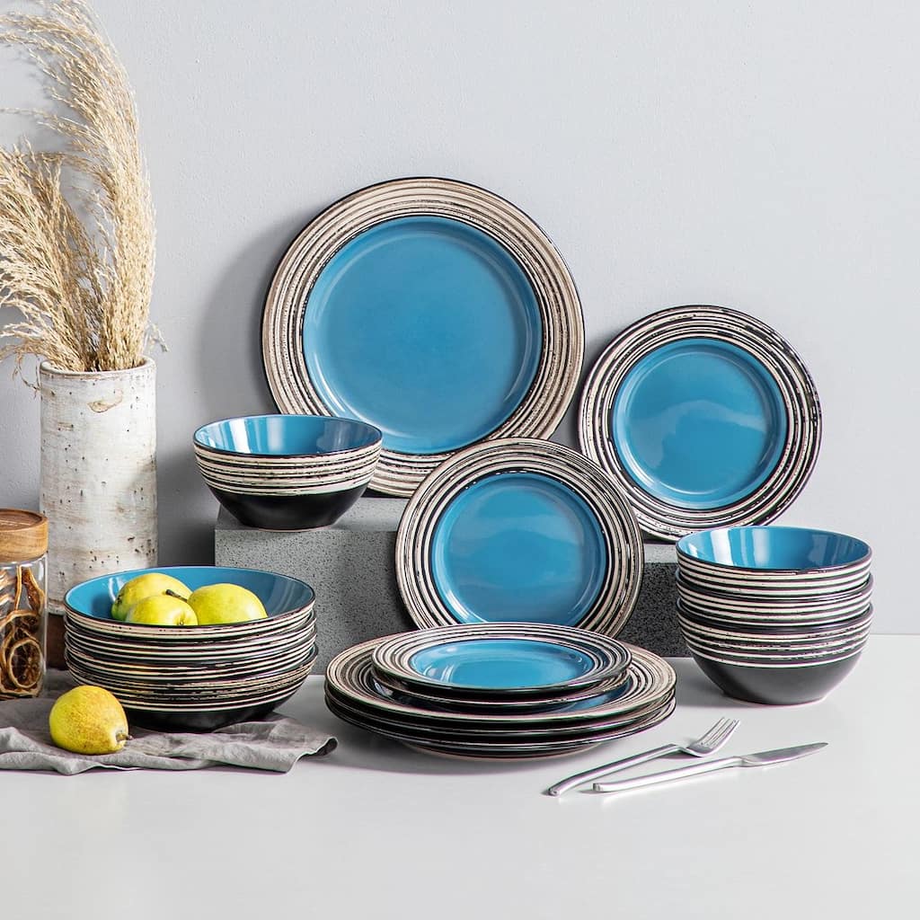 vancasso ARBRE 16-Piece Stoneware Dinnerware Set, Service for 4
