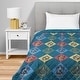 preview thumbnail 1 of 2, Harry Potter Quilted Blanket House Crest Sampler - Throw