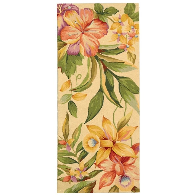 SAFAVIEH Handmade Chelsea Terraza French Country Wool Rug