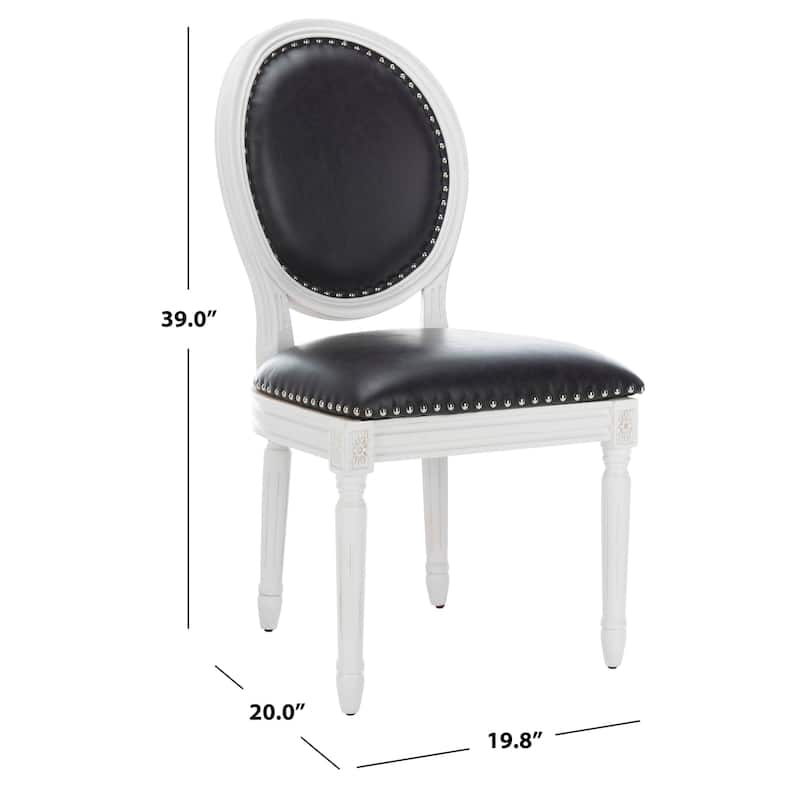 SAFAVIEH Rona Parisian Oval Dining Chair (Set of 2) - 20Wx20Dx39H