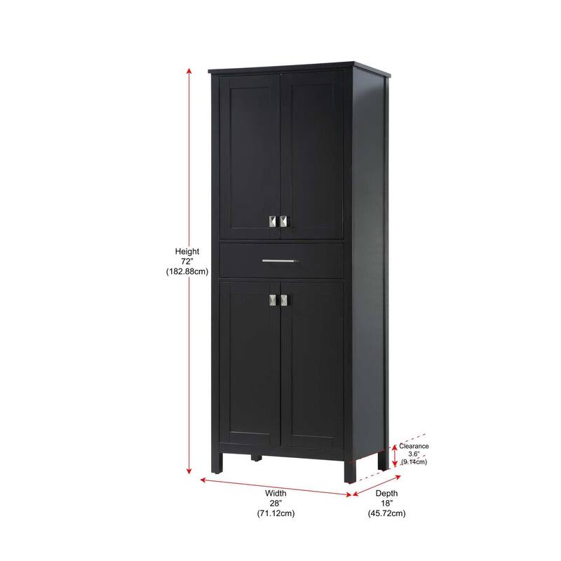 Quentin Bath Storage Cabinet (16-28 In.)