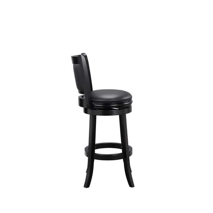 Augusta Wood Indoor Swivel Barstool