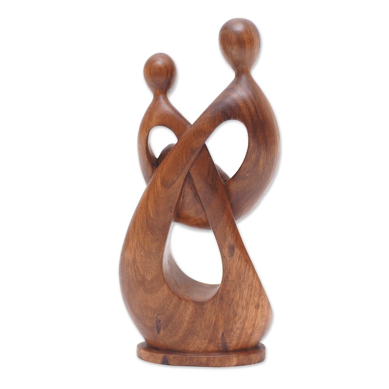 Novica Handmade New Chapter Wood Sculpture
