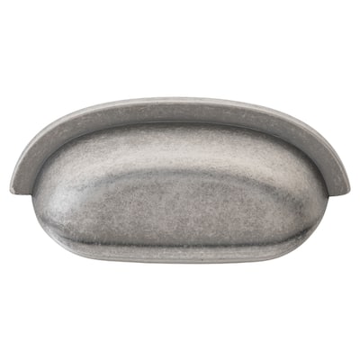 GlideRite 2.5-inch Weathered Nickel Classic Bin Cabinet Pulls (Pack of 10 or 25)