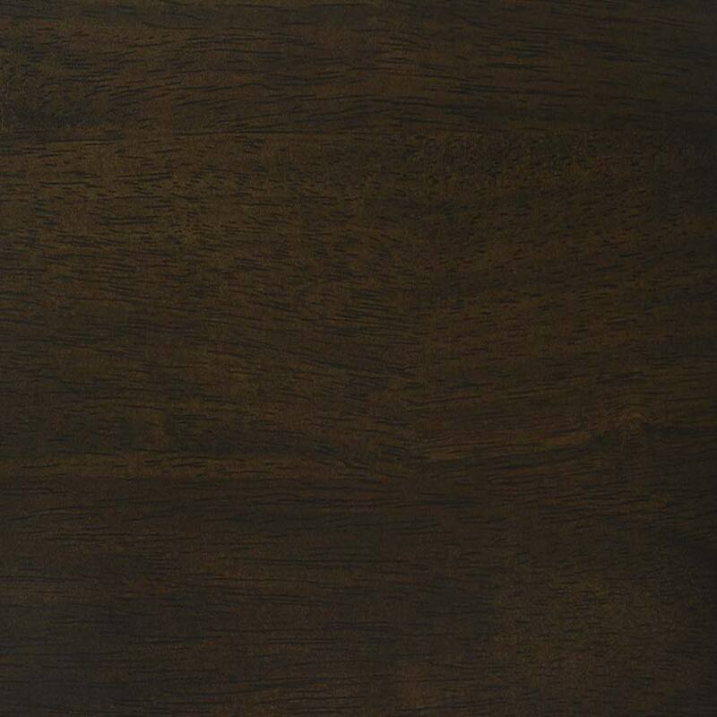 Nolan 26 in. Dark Roast Counter Height Rubberwood Barstool with Grey Fabric Seat - Set of 2