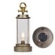 preview thumbnail 5 of 10, Vintage Metal and Glass Lantern with Warm White LED- Large
