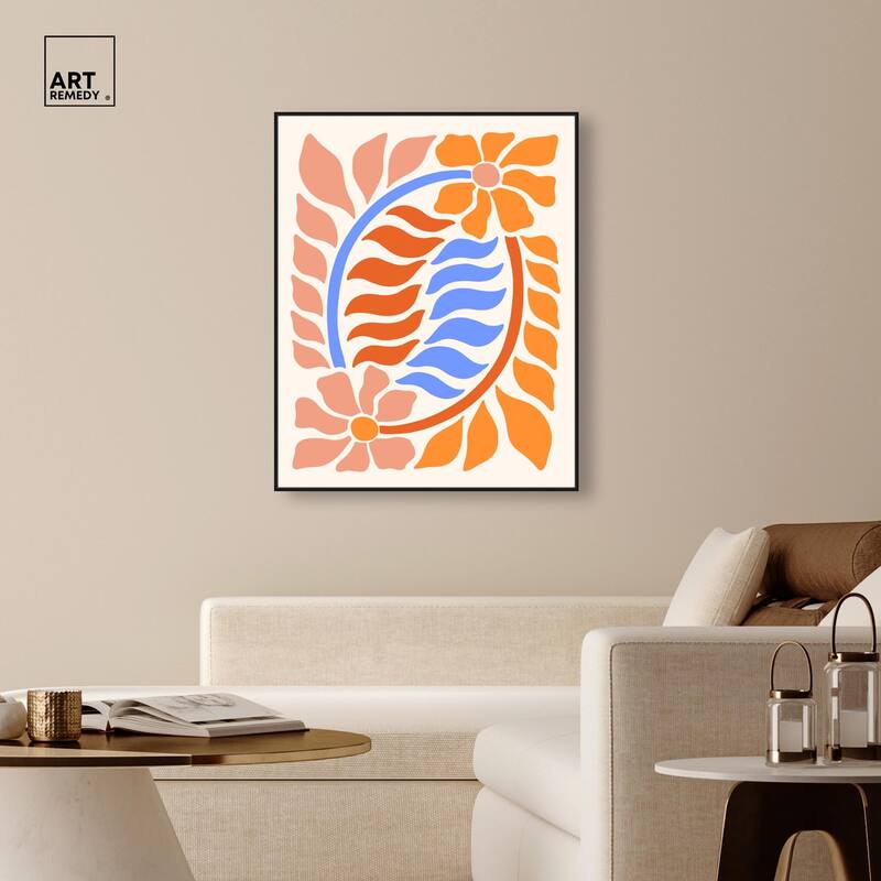 Floral Vine II Canvas by Art Remedy