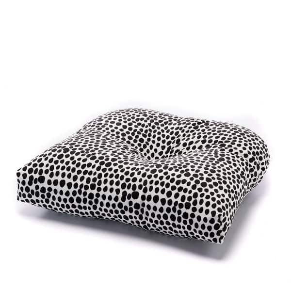 Terrasol Signature Dot Outdoor Chair Cushion - Black/White