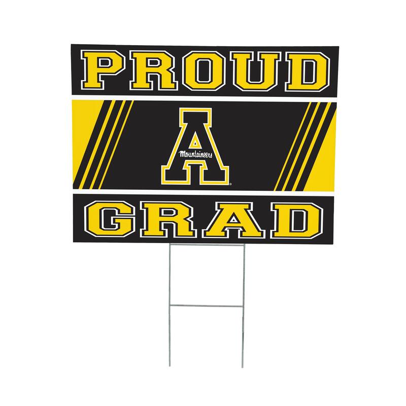 Appalachian State University 24" x 18" Graduation Coroplast Outdoor Yard Sign