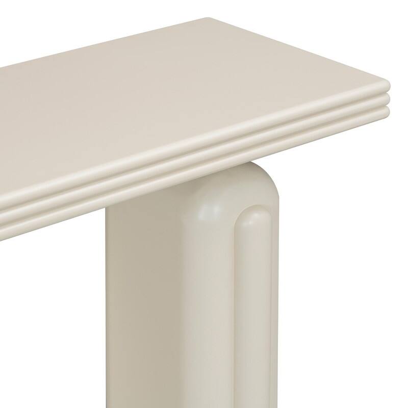 Elegant 60" Wooden Console Table for Entryway Hallway Living Room