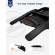 preview thumbnail 37 of 78, WINSOON All Weather HIPS Folding Adirondack Chair with Ottoman, 5-Gear Adjustable Backrest and Retractable Ottoman Set of 4
