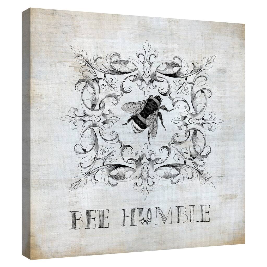Bee Humble by Carol Robinson Canvas Art Print