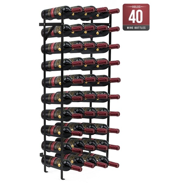 Freestanding Metal Wine Rack Up to 150 Wine Bottles On Sale