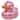 DolliBu Metallic Rose Gold Duck Bath Buddy Squirter For Toddlers - Rose Gold - 2.7Lx2.2Wx2.3H inches