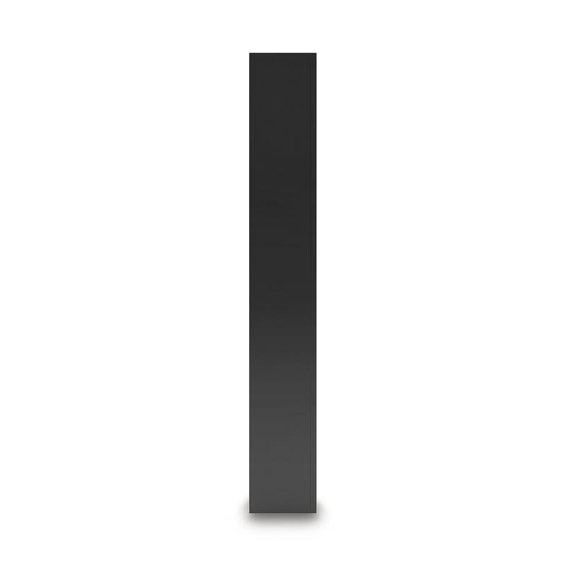 Signature Design by Ashley Wildenauer Brow/Black 75" Bookcase - 34"W x 11"D x 75"H