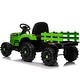 preview thumbnail 35 of 81, Ride on Tractor with Trailer,12V Battery Powered Electric Tractor Toy w/Remote Control Green