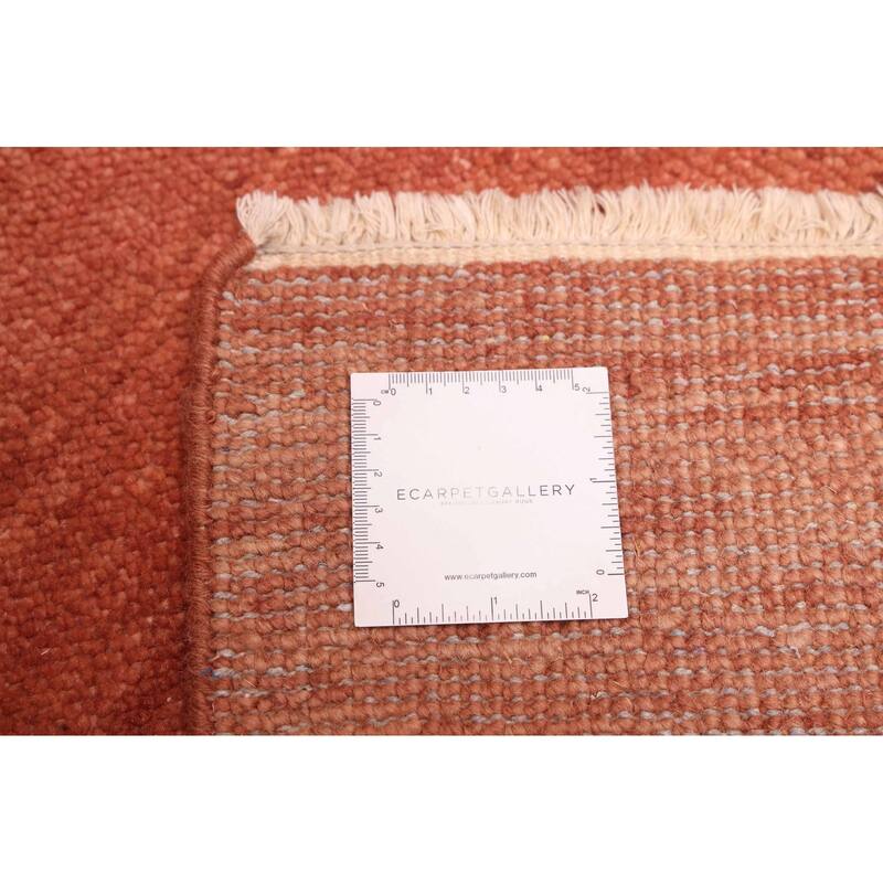 ECARPETGALLERY Hand-knotted Pak Finest Gabbeh Copper Wool Rug - 8'11 x 12'2