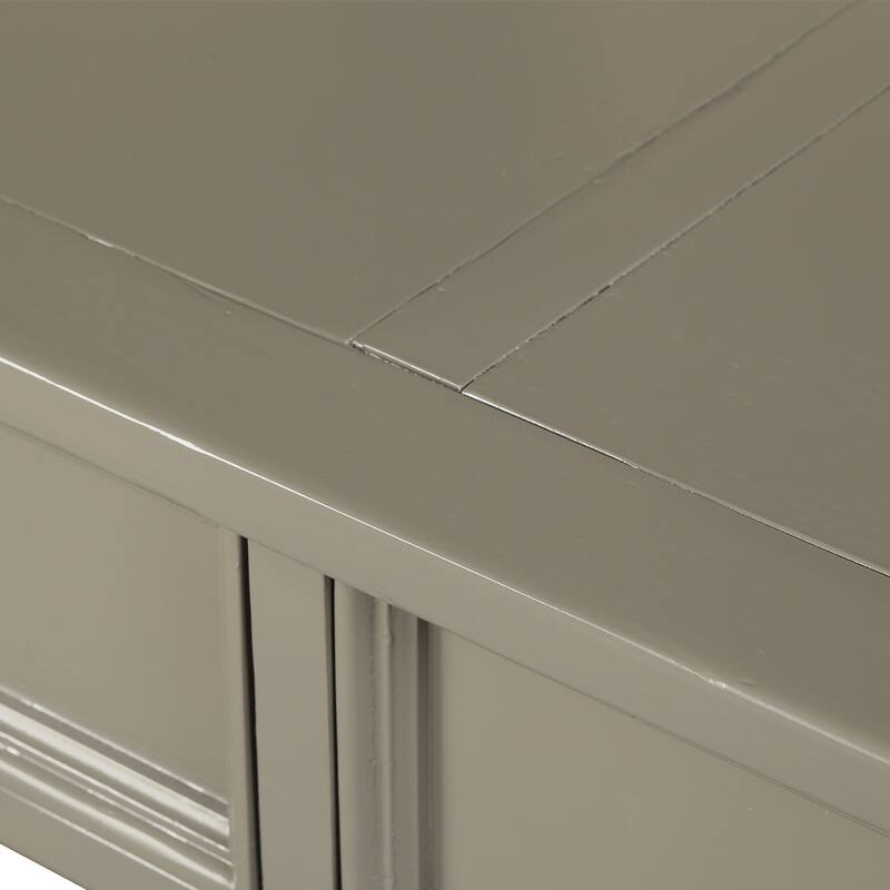 Modern Console Table/Sofa Table with Storage Drawers and Bottom Shelf for Entryway Hallway