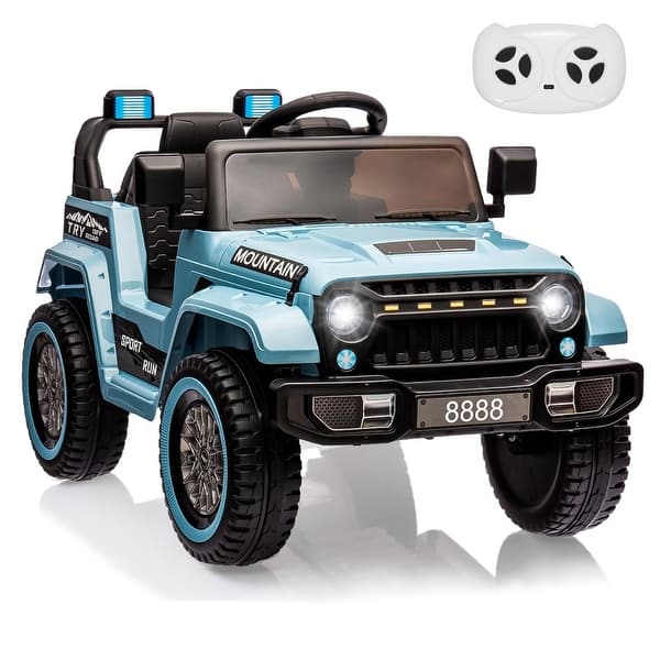 slide 2 of 24, Ride on Truck Car w/Remote Control Blue