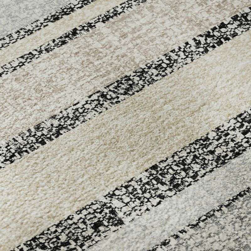 Premium Washable Super Soft Vintage Stripe Mayfield Rug
