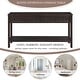 preview thumbnail 5 of 39, Merax 60" Long Console Table with Different Size Drawers and Bottom Shelf
