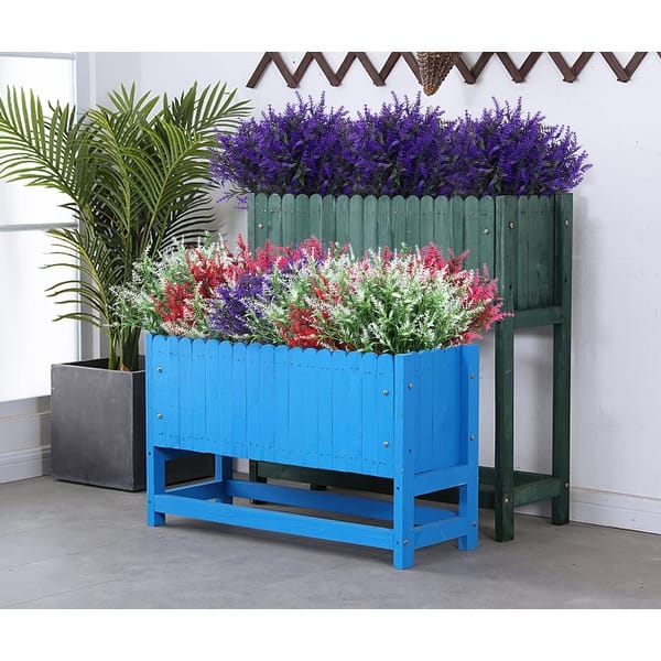 Artificial Fake Outdoor Plants Flowers for Spring Decoration, 36 Bundles  Faux Plastic Plants Outdoor Flowers(Purple) - Bed Bath & Beyond - 40568758