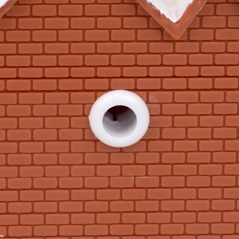 LED Lighted Mini House and Figures Village Set - 12-Piece