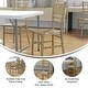 preview thumbnail 5 of 13, Set of 6 Children's Classic Resin Chiavari Chairs for All Occasions - 12"W x 12"D x 24.75"H