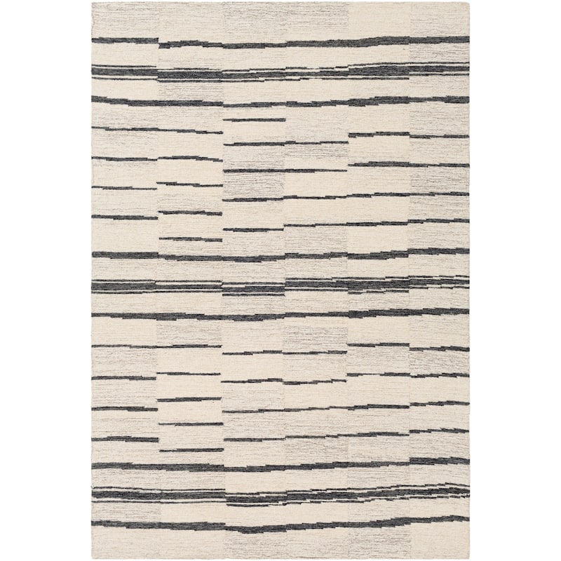 Livabliss Sierra Hand Tufted Geometric Wool Rug