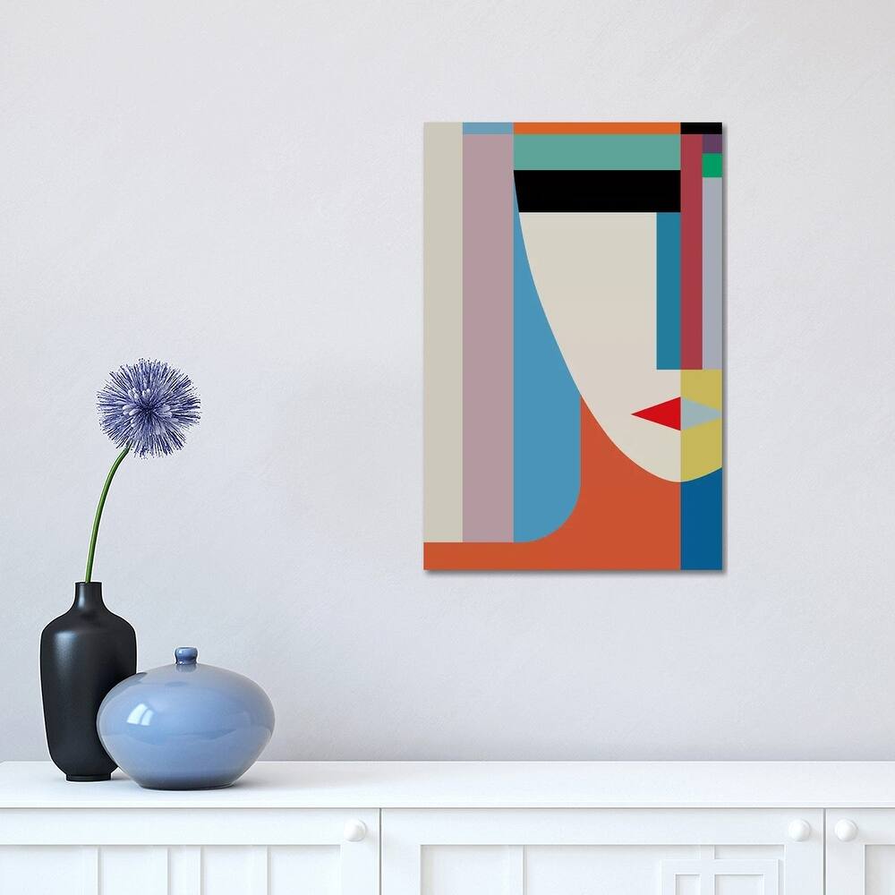 iCanvas "Absolute Face" by The Usual Designers Canvas Print