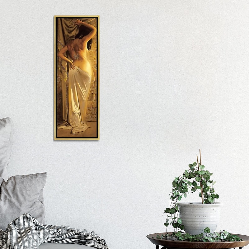 iCanvas "Egyptian Goddess" by Maher Morcos Framed Canvas Print